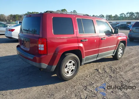 2012 Jeep Patriot Sport z USA, uszkodzony, nr VIN 1C4NJPBA2CD590555